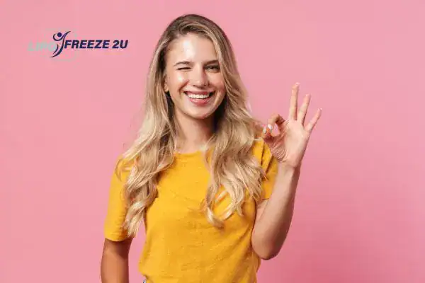 Picture of happy woman after HIFU vaginal tightening Lincoln