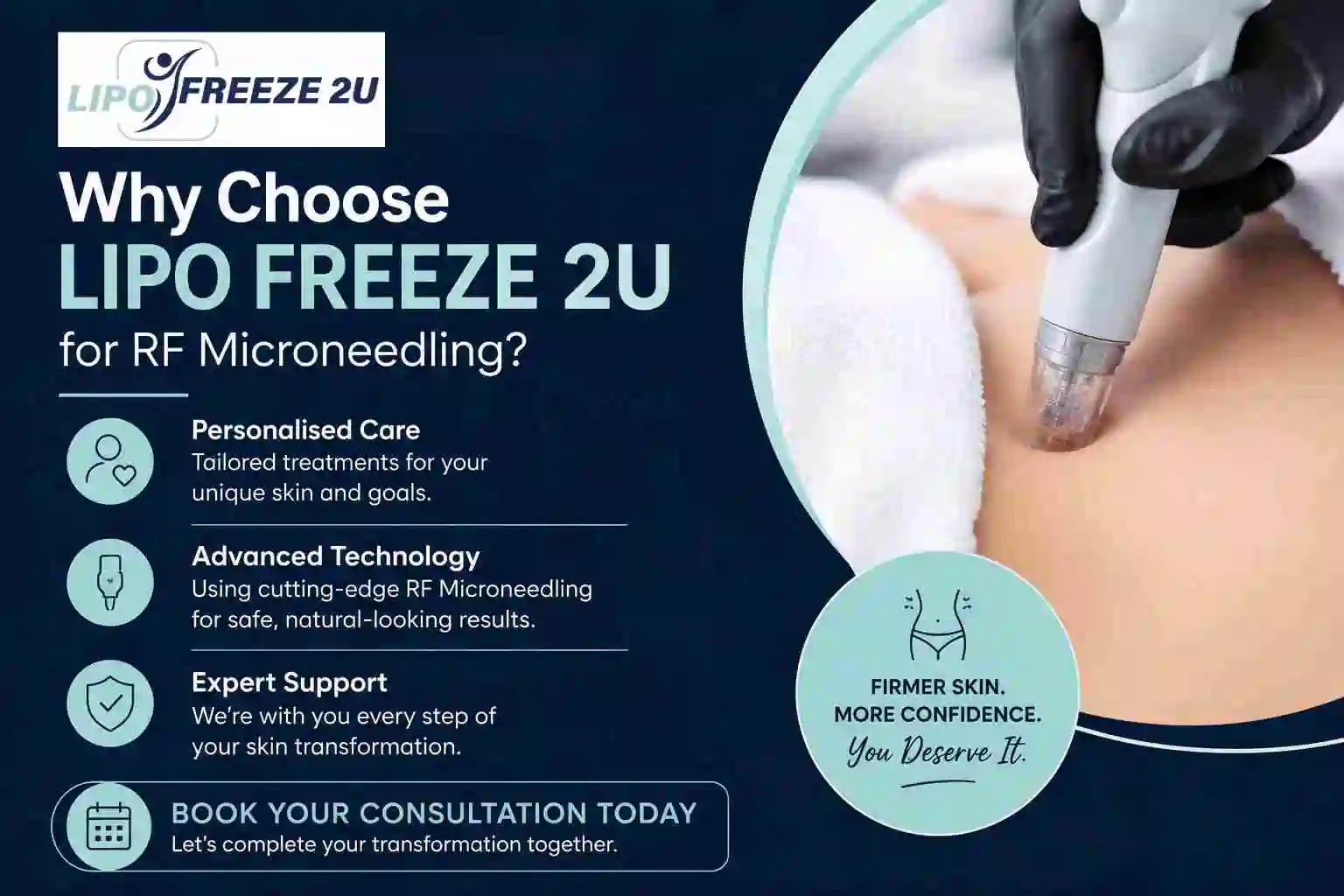 Why Choose LIPO FREEZE 2U for RF Microneedling Lincoln?